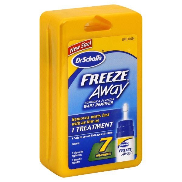 Dr. Scholl's Freeze Away Common & Plantar Wart Remover 7 treatments at Kmart.com