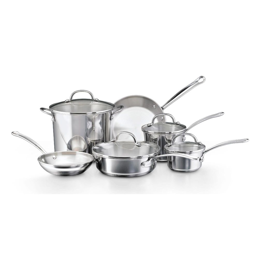 Farberware&174; Millennium 10 Piece Set Stainless Steel