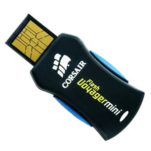 Corsair Flash Voyager Mini  32 GB Flash Drive - CMFUSBMINI-32GB