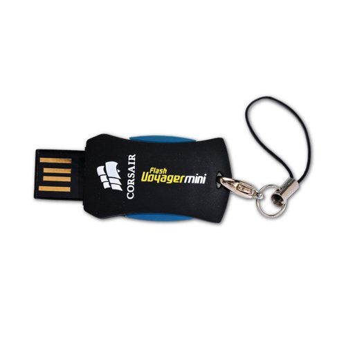 Corsair 8GB Flash Voyager Mini USB Flash Drive  CMFUSBMINI8GB
