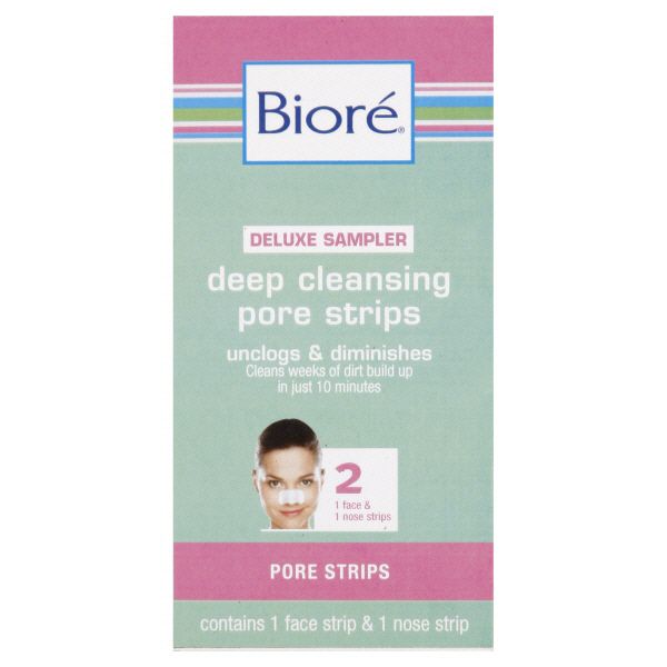 Biore Pore Strips, Deep Cleansing, Deluxe Sampler 2 strips at Kmart.com