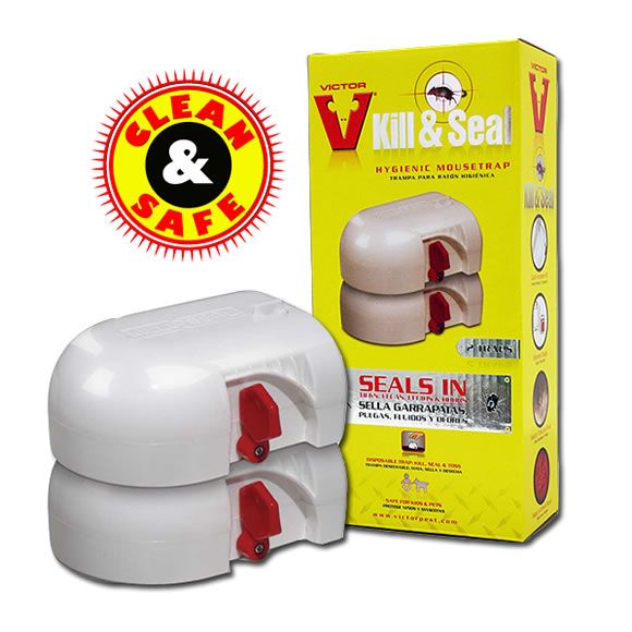 Victor Kill and Seal Mouse Trap - 2 pack