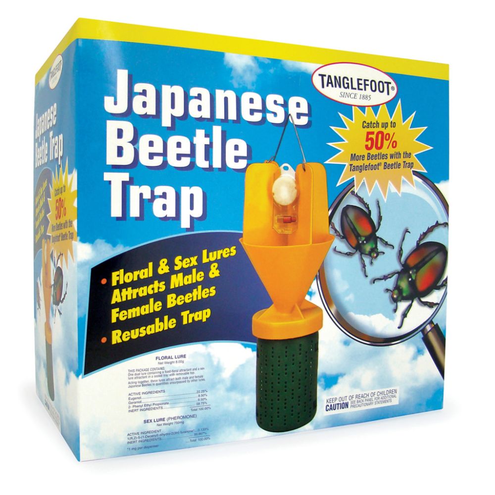 Contech Tanglefoot Japanese Beetle Trap with Floral Lure & Bait