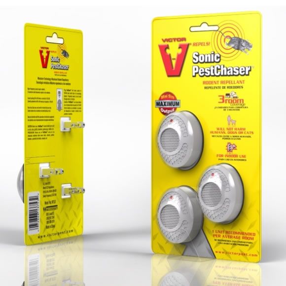 Victor Sonic Mini PestChaser Ultrasonic Rodent Repellent - 3 Pack at Kmart.com
