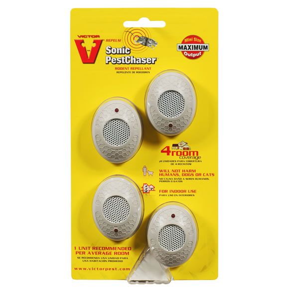 Victor Sonic Mini PestChaser Ultrasonic Rodent Repellent - 4 Pack at Kmart.com