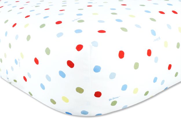 Dr. Seuss - One Fish, Two Fish - Crib Sheet