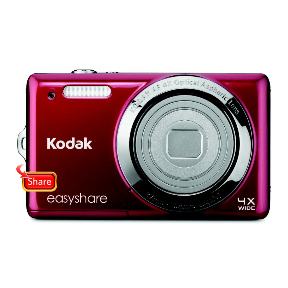 Kodak Easy Share M522 Digital Camera, Red