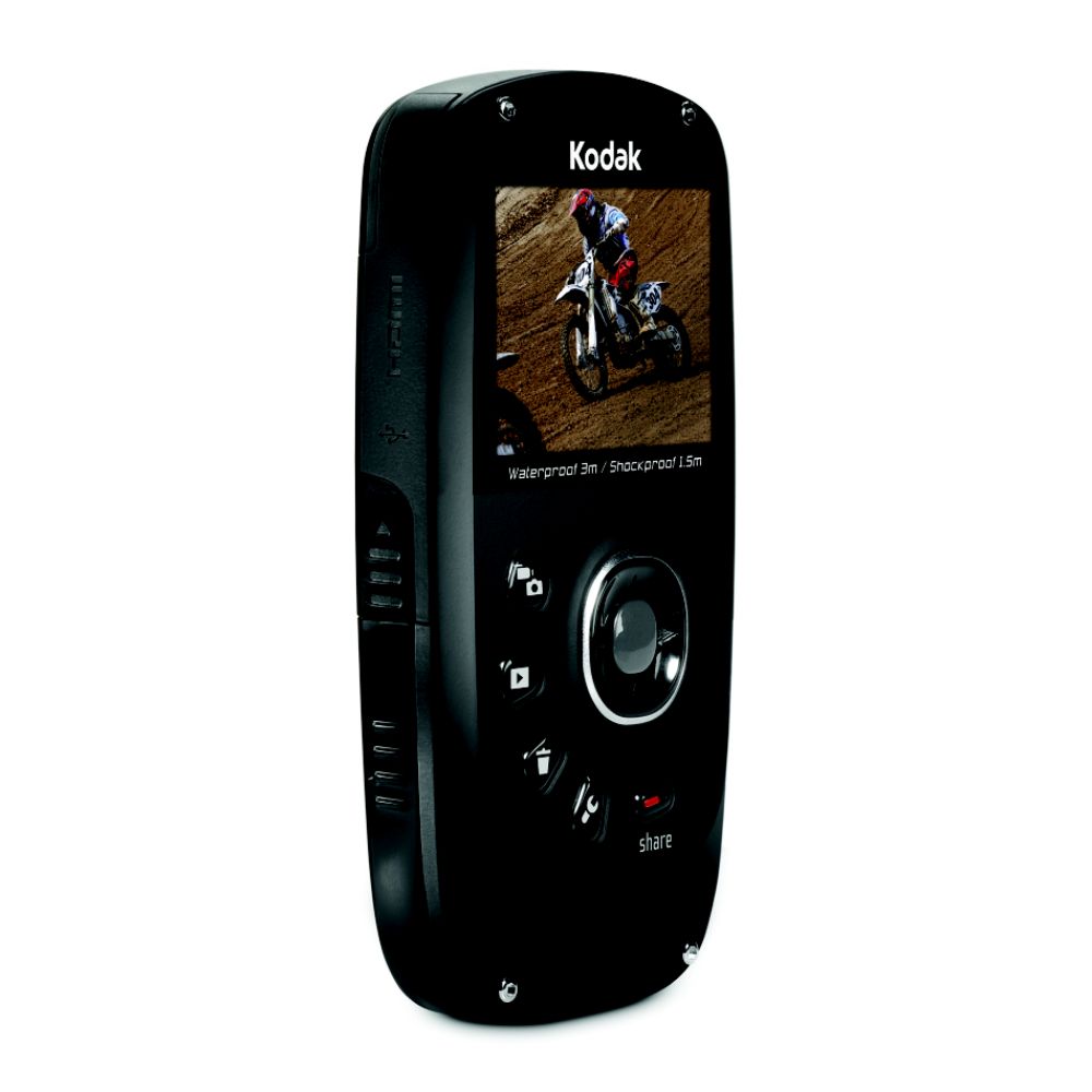 Kodak ZX5 Playsport Video Camera, Black