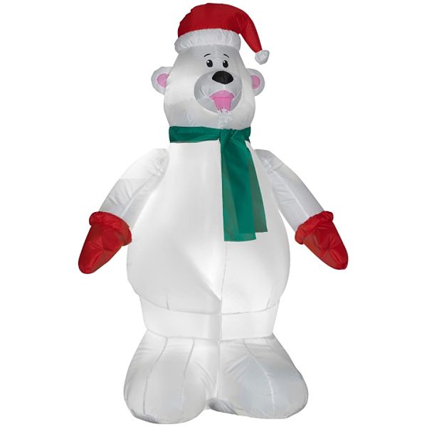 Trim A Home 4ft Airblown Polar Bear