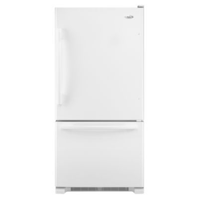 Whirlpool Gold 21.9 cu. ft. Single-Door Bottom-Freezer Refrigerator - White ENERGY STAR® at Sears.com