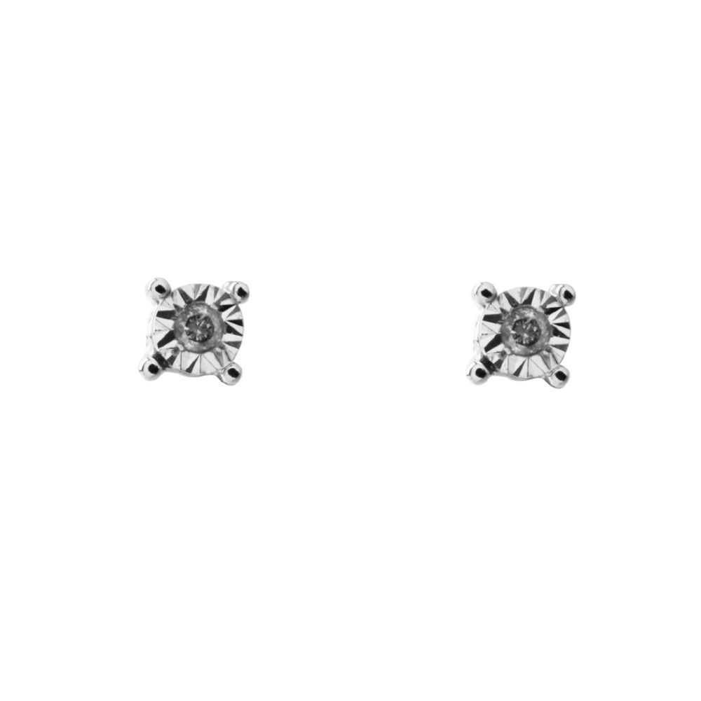 Diamond Stud Earrings