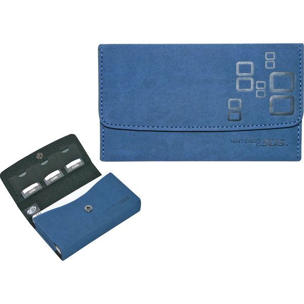 Mad Catz&nbsp; Microsuede Wallet for Nintendo DS™-Blue