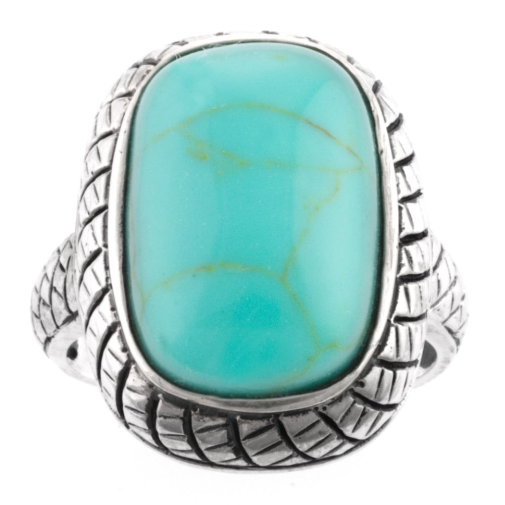 Turquoise Rectangle Ring at Sears.com