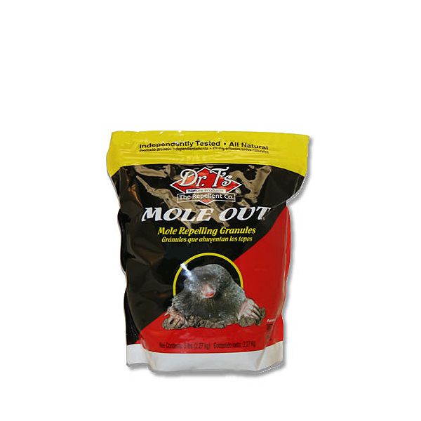 Dr. T's Nature Products Mole Out Repelling Granules - 5lb. Bag Best Price