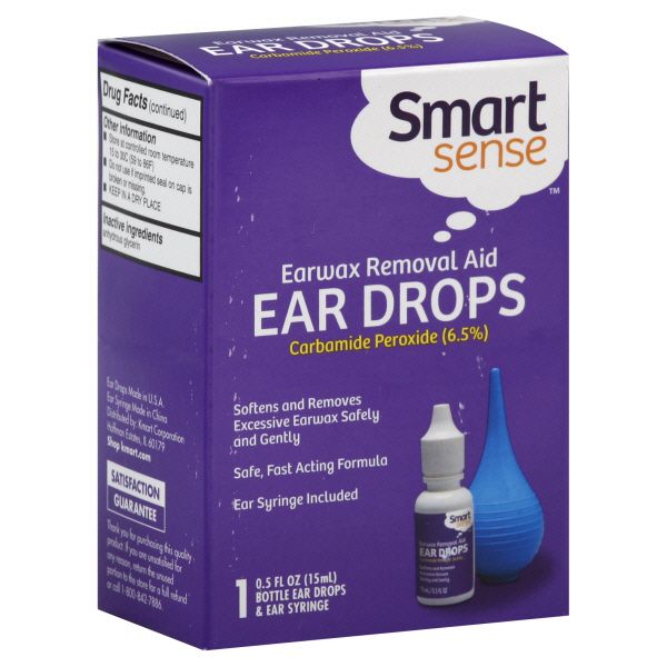 Smart Sense Ear Drops, Earwax Removal Aid 1 kit at Kmart.com