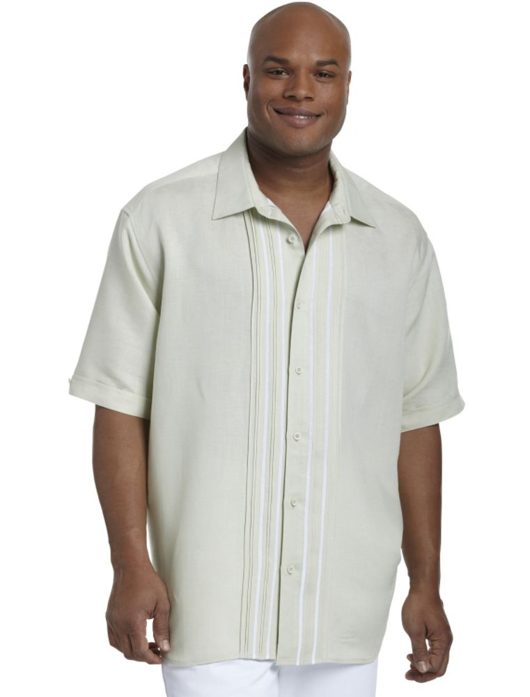 Cubavera Tucked Panel Sport Shirt at Sears.com