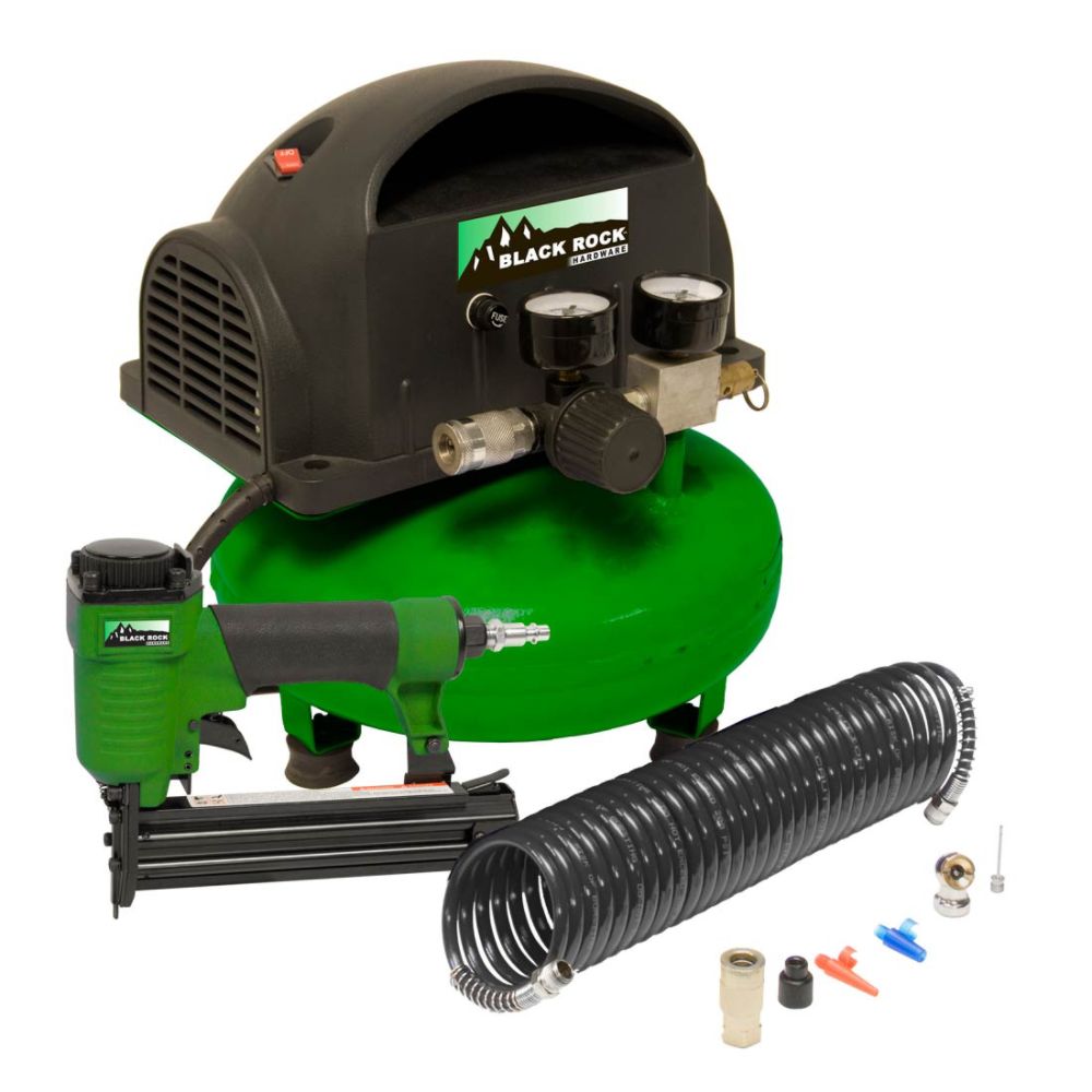 BLACK ROCK 2-inch Brad Nailer &