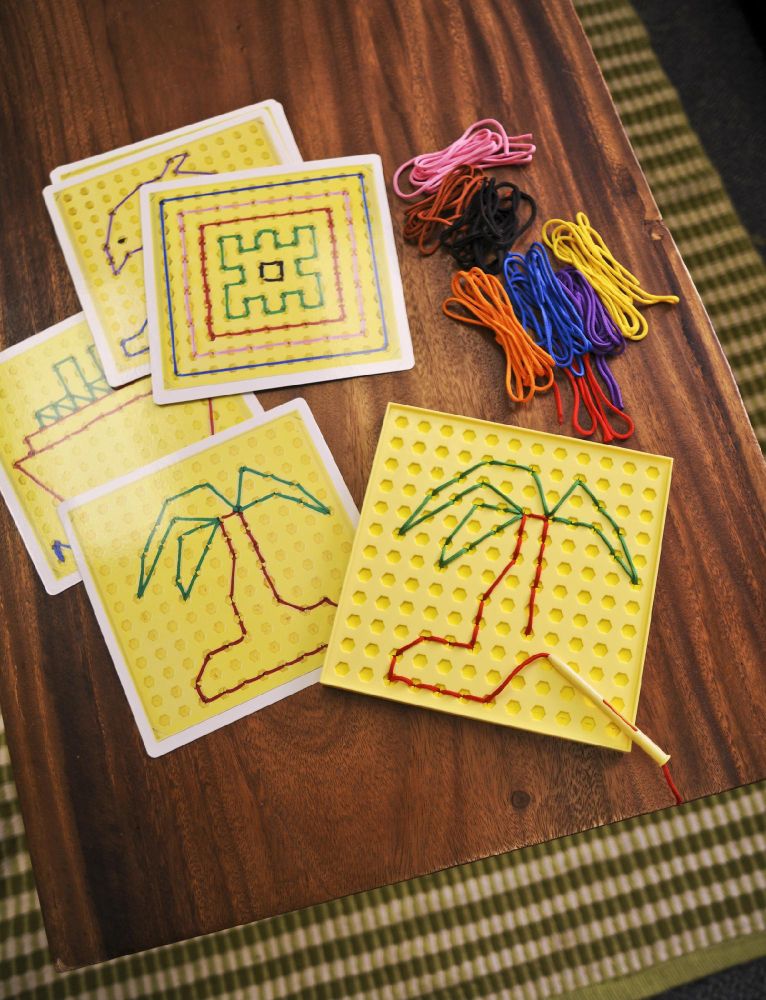 Educational Insights String Along Lacing Kit Children's Toys