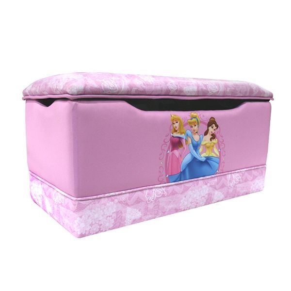 Delta Childrens Disney - Princess Hearts And Crowns Toy Box
