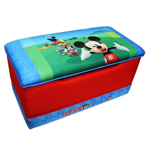 Delta Childrens Disney- Mickey Mouse Club House Upholstered Toy Box