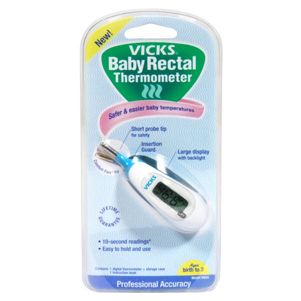 Vicks Baby Rectal Thermometer, Ages Birth to 3 1 thermometer at Kmart.com