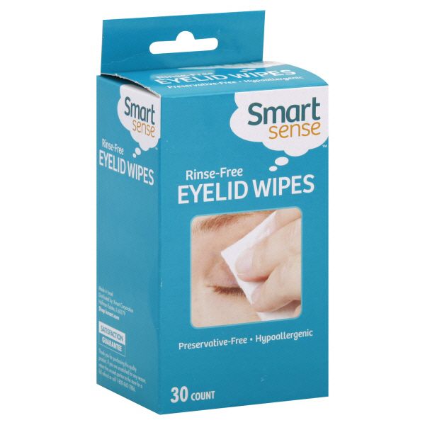 Smart Sense Eyelid Wipes, Rinse-Free 30 wipes at Kmart.com