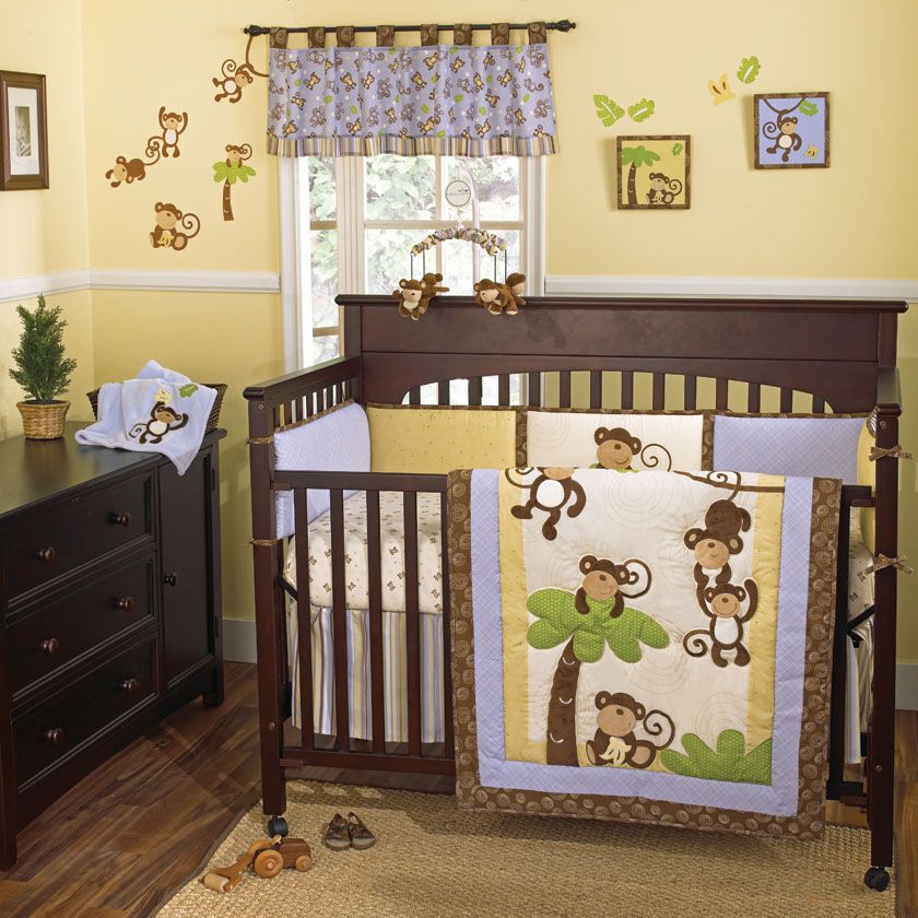 CoCo & Company Monkey Time 4 Pc. Crib Set at Kmart.com