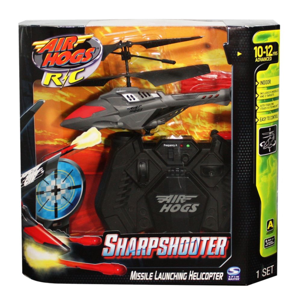 Air Hogs Sharp Shooter - Black/Red