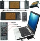 Mini Laptop Cooler with Fan and USB Connection