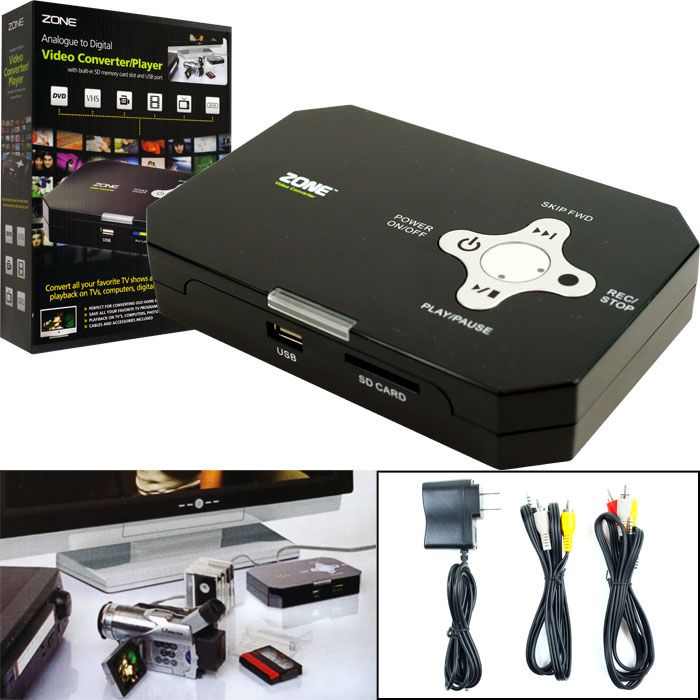 ZONER Analog to Digital Video Converter Player