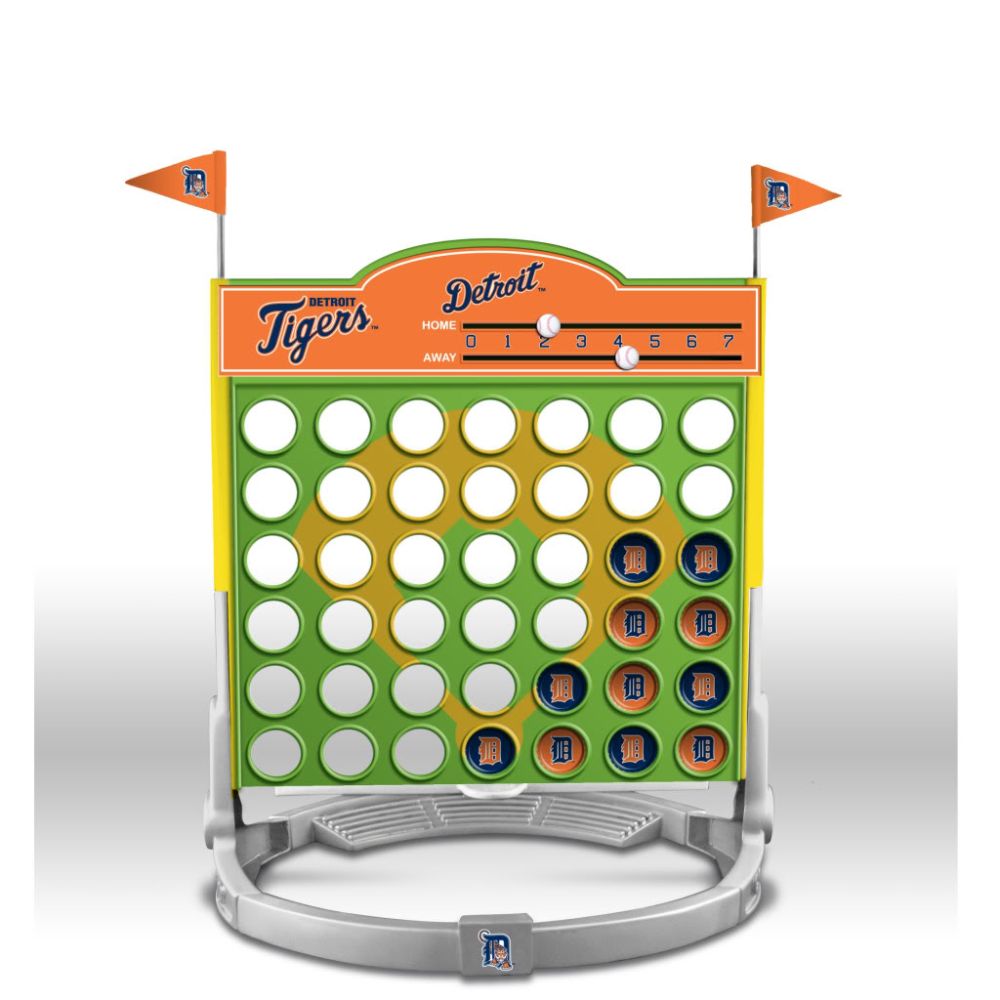 Promotional Partners Worldwide Detroit Tigers Connect 4 Children's Toys