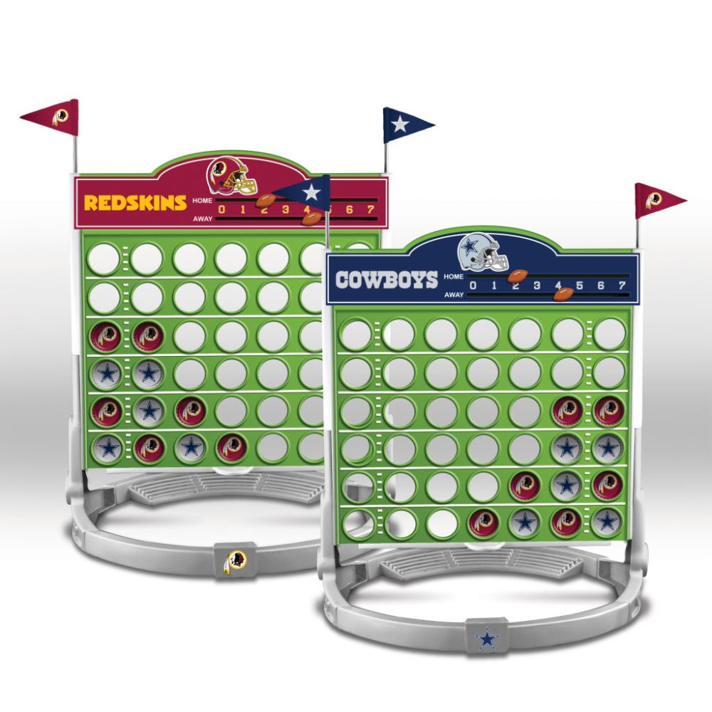 Promotional Partners Worldwide Cowboys vs. Redskins Connect 4 Children's Toys