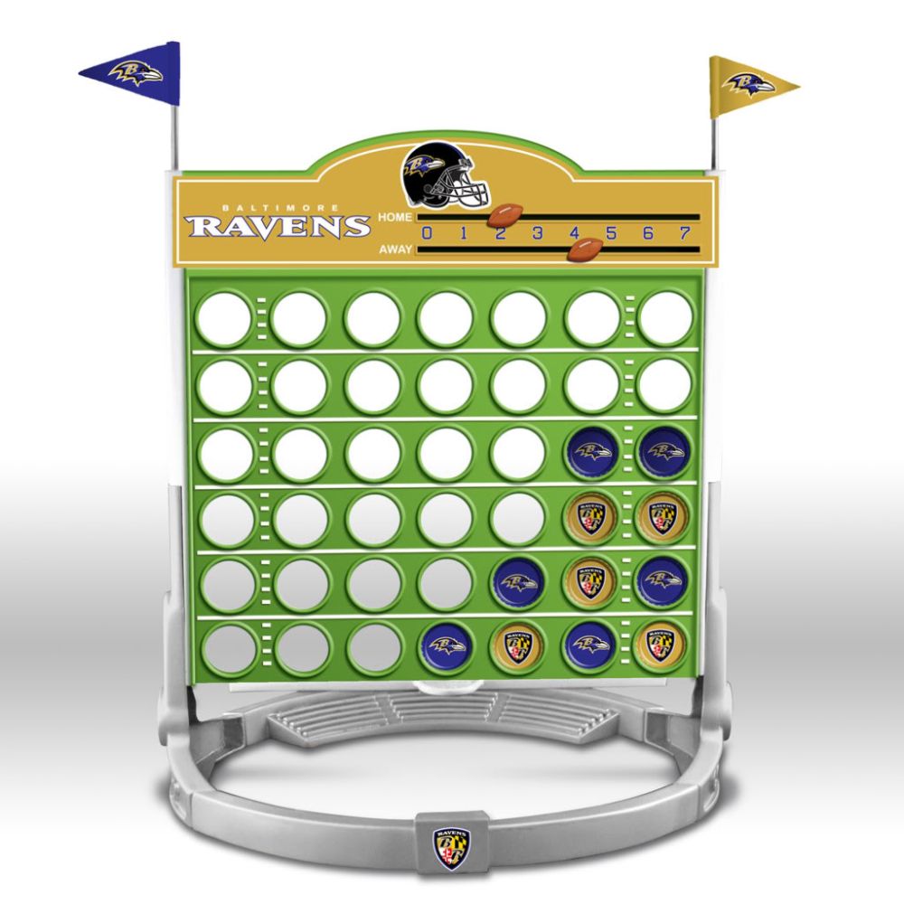 Promotional Partners Worldwide Baltimore Ravens Connect 4 Children's Toys