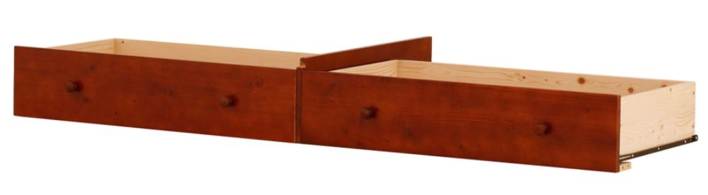 Canwood Extra 2 Drawer Set (Mates - Double) - Cherry Red