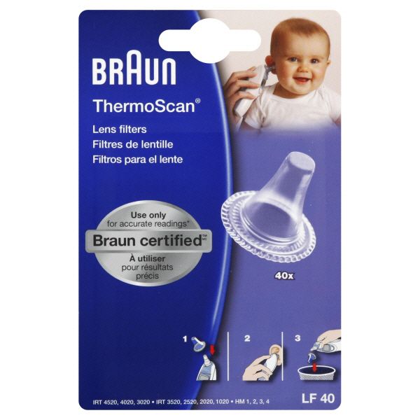 Braun ThermoScan Lens Filters, 40x 20 filters at Kmart.com