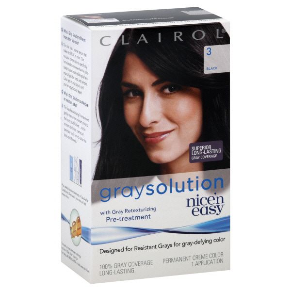 Nice 'N Easy Permanent Creme Color, Black 3 1 application at Kmart.com