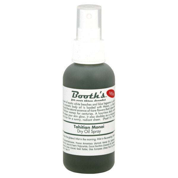 c. Booth Dry Oil Spray, Tahitian Monoi 4 fl oz (118 ml) at Kmart.com