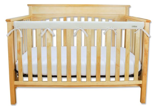 Trend-Lab Cribwrap Narrow Rail Cover - Long Natural Fleece