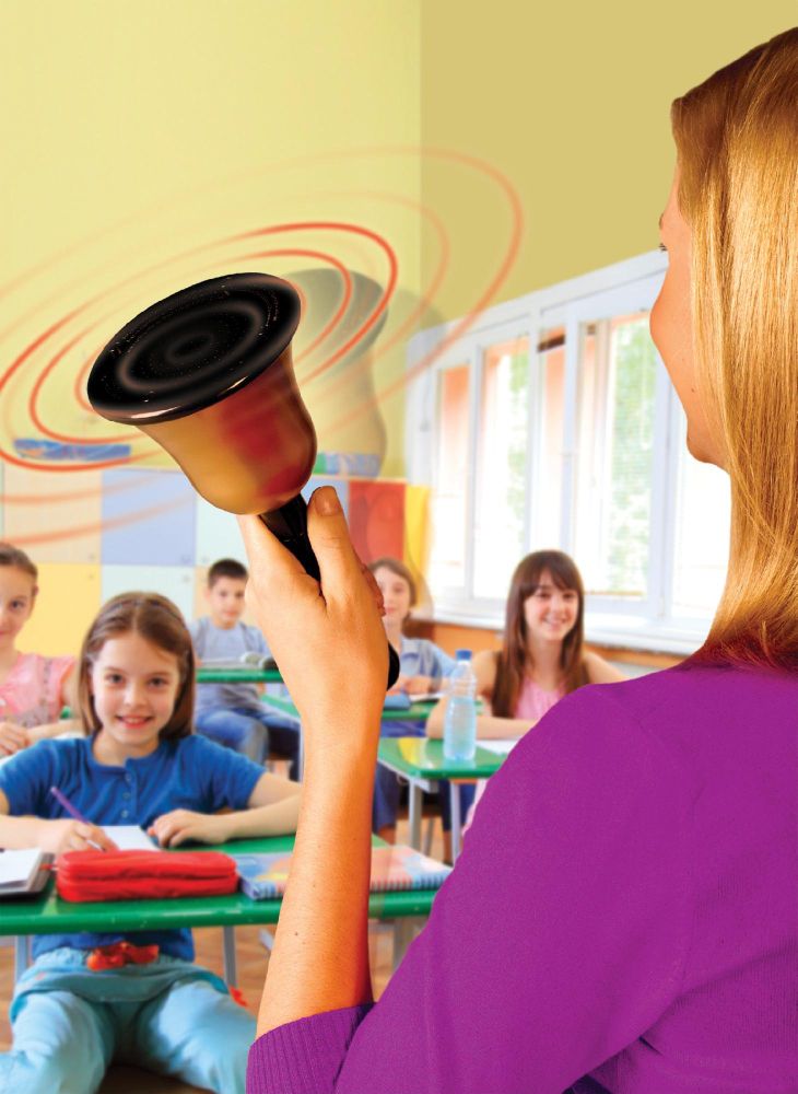 Educational Insights No Yell Bell Classroom Attention Getter