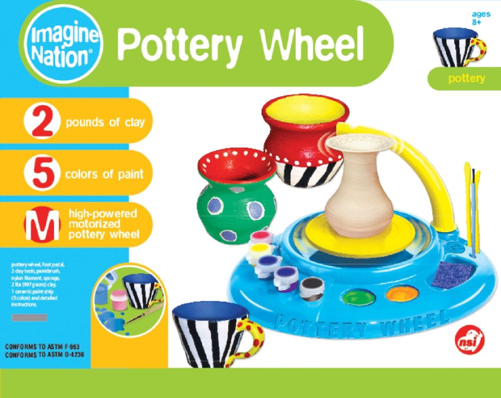 NSI Pottery Wheel Children's Toys
