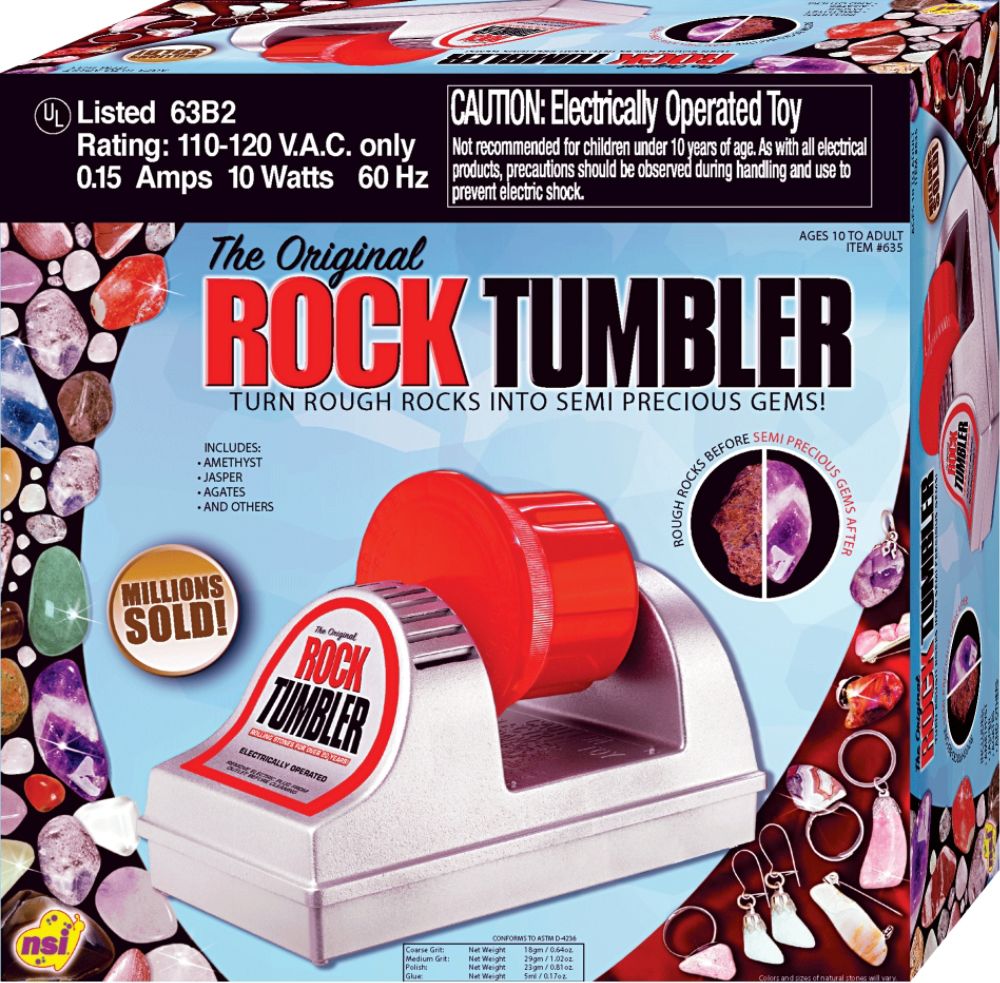 NSI Rock Tumbler Children's Toys