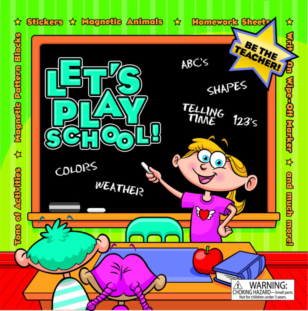 Let's Play School Activity Kit Children's Toys