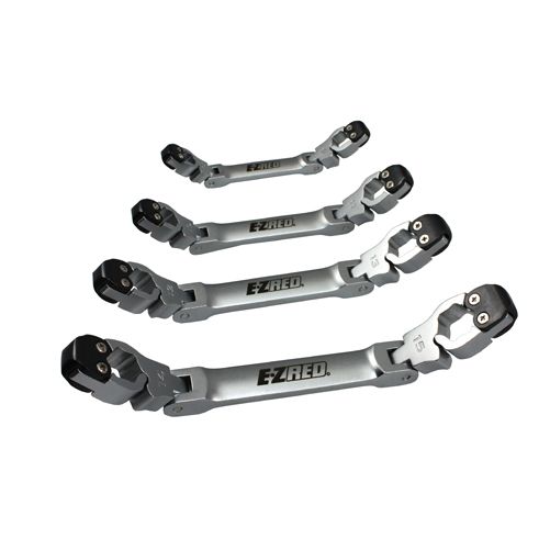 E-Z Red LW4M Metric- Line Wrench Set