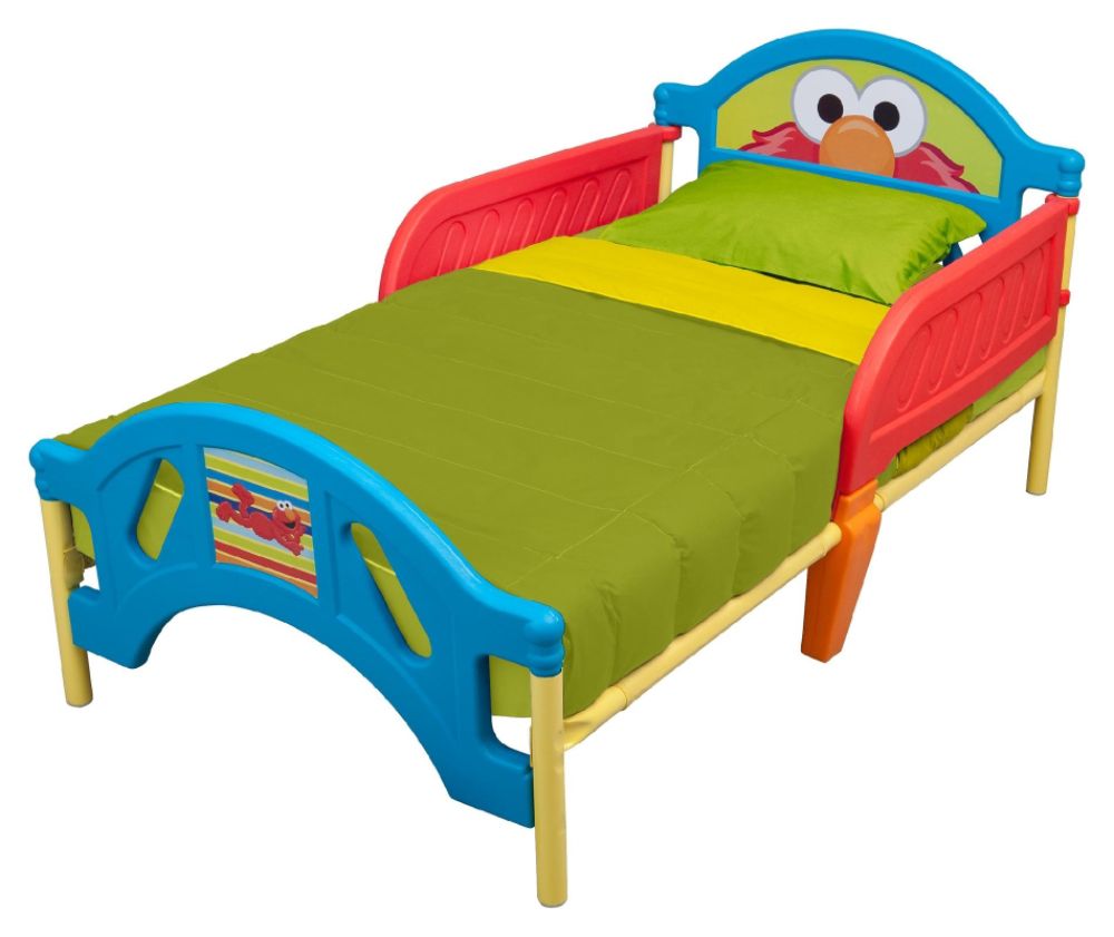 Delta Childrens Sesame Plastic Toddler Bed