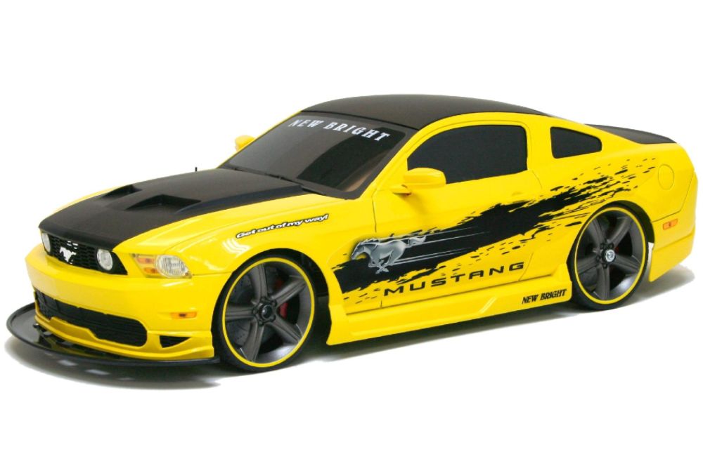 New Bright 1: 10 R/C 6V Mustang GT-Yellow Children's Toys