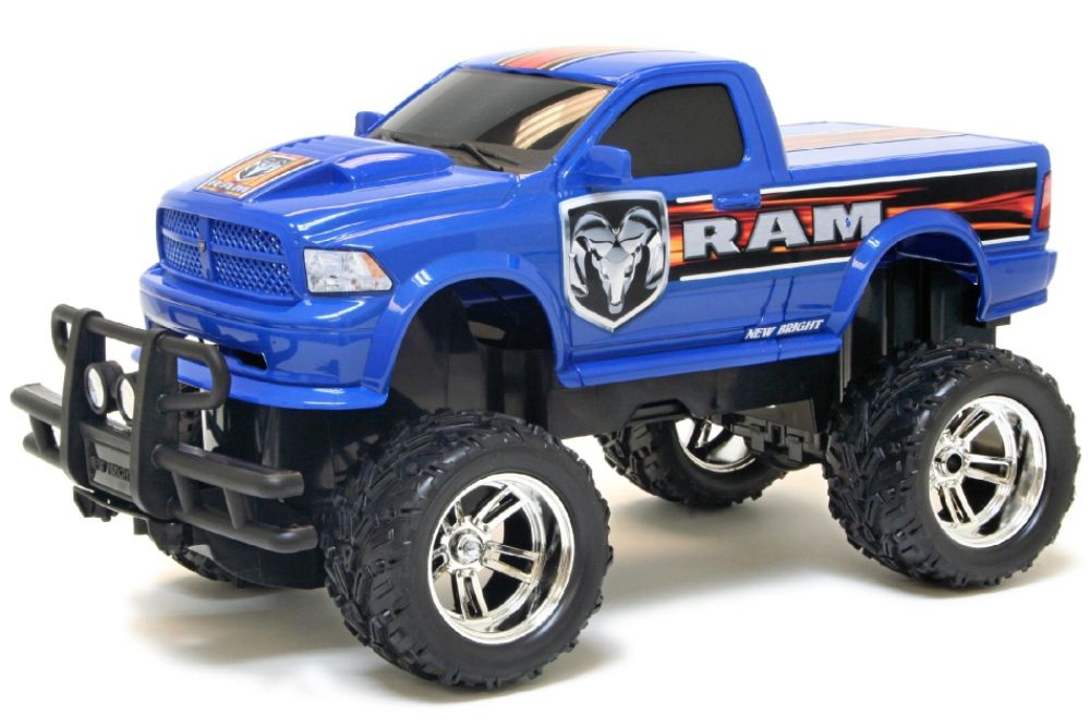 New Bright 1: 16 R/C Dodge Ram-Blue Children's Toys