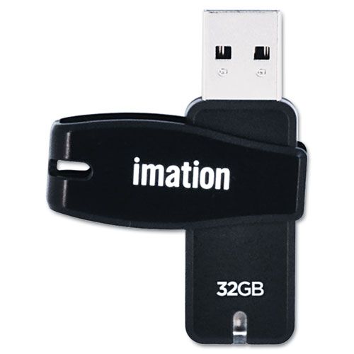 imation 32GB SWIVEL FLASH DRIVE USB 2.0  27605