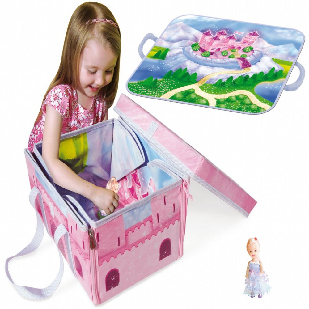 ZipBin Fairy Castle Small Play Set Children's Toys
