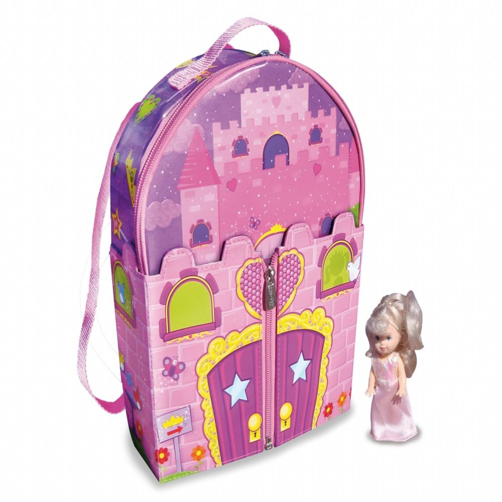 Neat-Oh! ZipBin Doll House Bring-Along Backpack Children's Toys