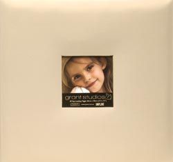 Grant Studios Ivory Pearlized 12 x 12 Scrapbook Album